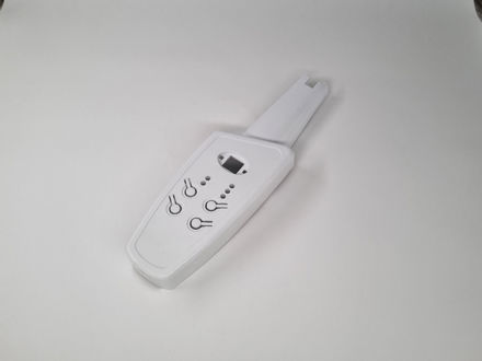 بدنه جلو یا قاب سوئیچ سفید پنکه پارس خزر مدل ES-4060R